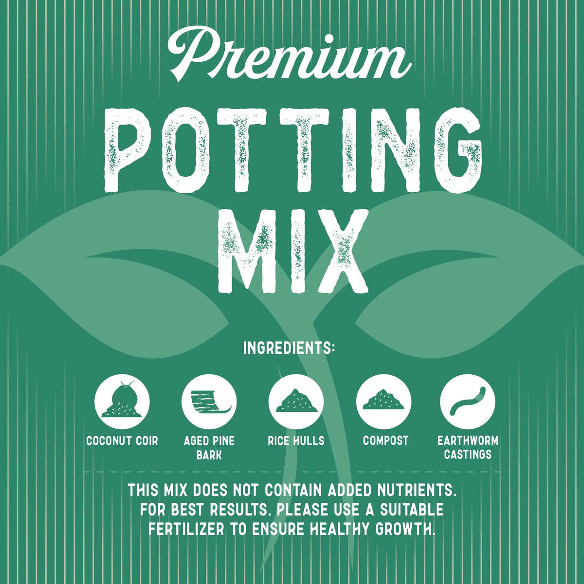 Premium Potting Mix — 6-Quart Bag