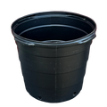 15 Gallon Haviland HP-1500 — Black HDPE Product Photo