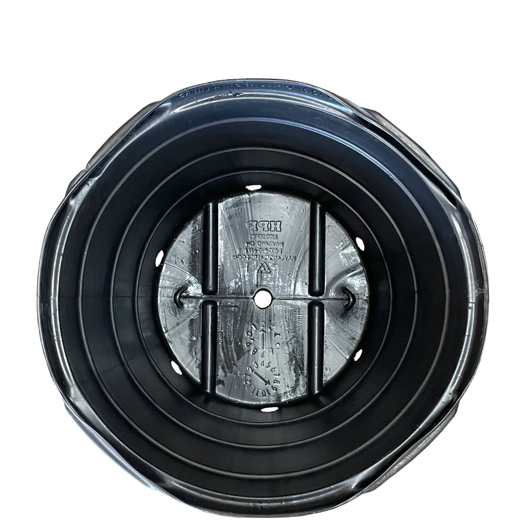 15 Gallon Haviland HP-1500 Standard Series Nursery Pot — Top view (interior + rim)
