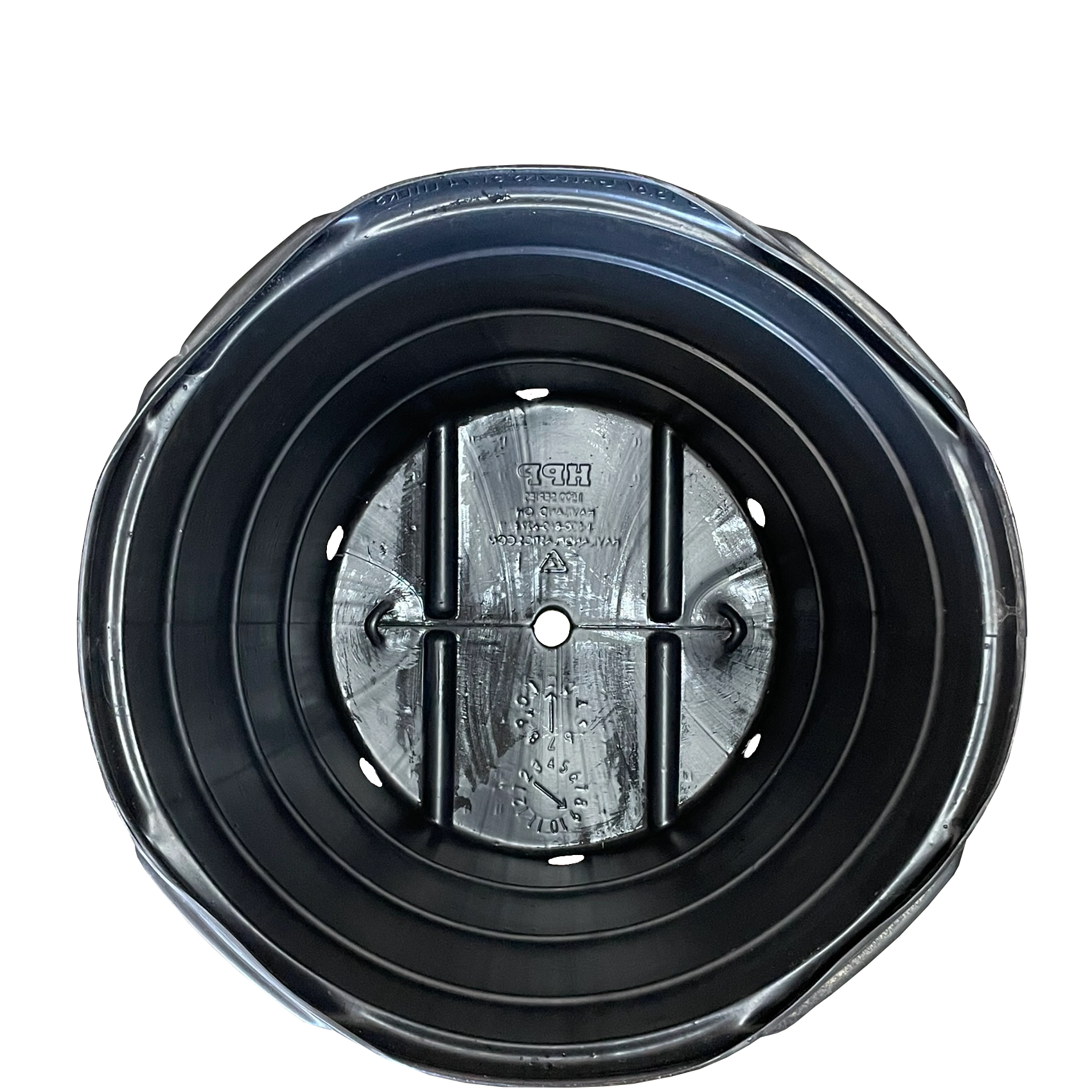 15 Gallon Haviland HP-1500 Standard Series Nursery Pot — Top view (interior + rim)