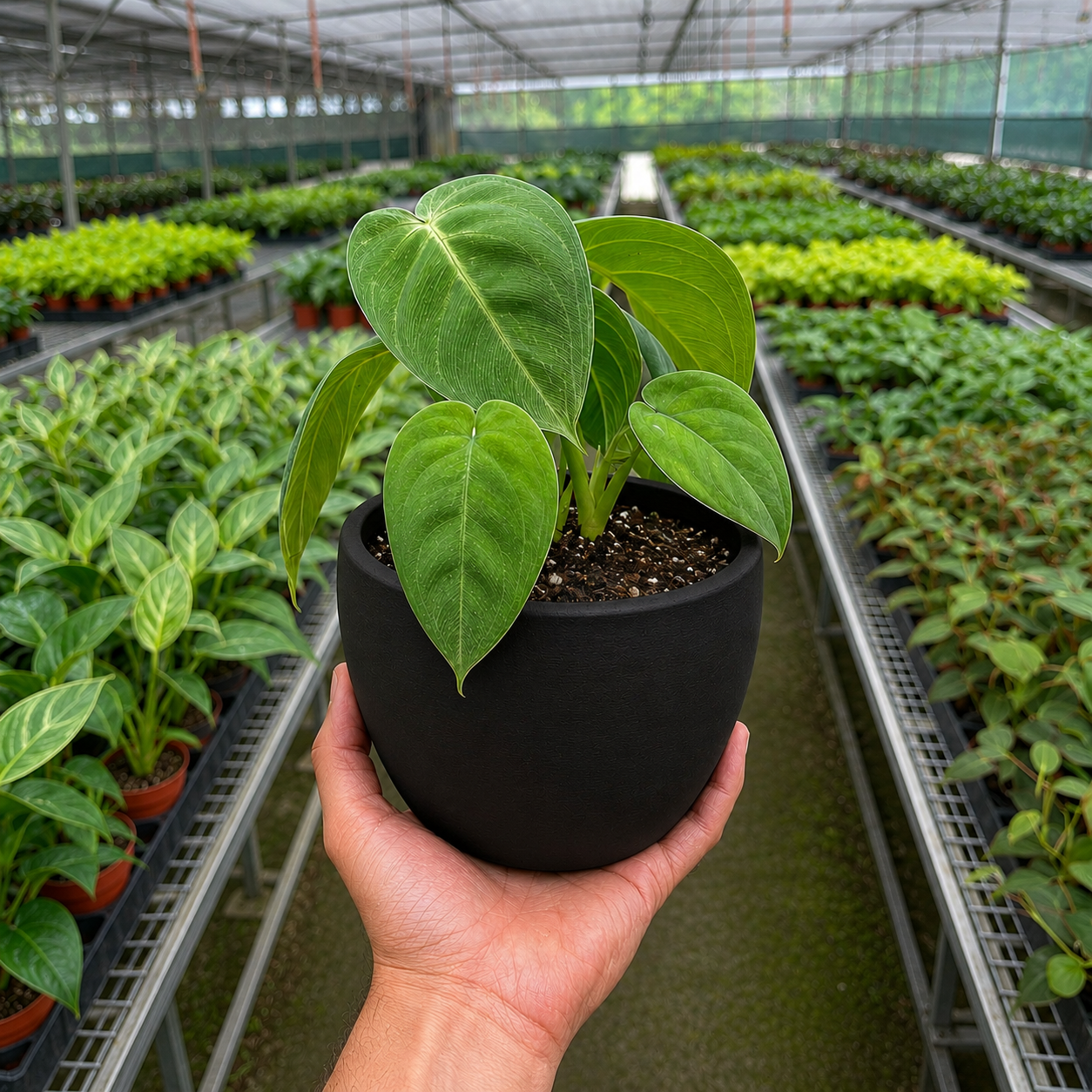 Ice Frost Syngonium — Silver Arrowhead Plant live plant