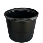 7 Gallon Trade Nursery Pot — Black HDPE Product Photo
