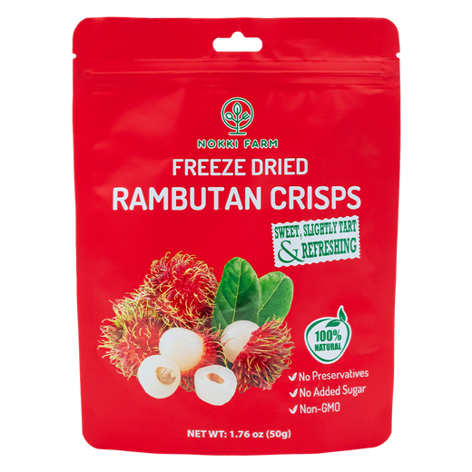 Freeze-Dried Rambutan Crisps